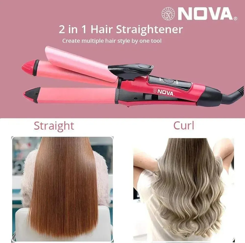 2 In 1 Hair Straightener