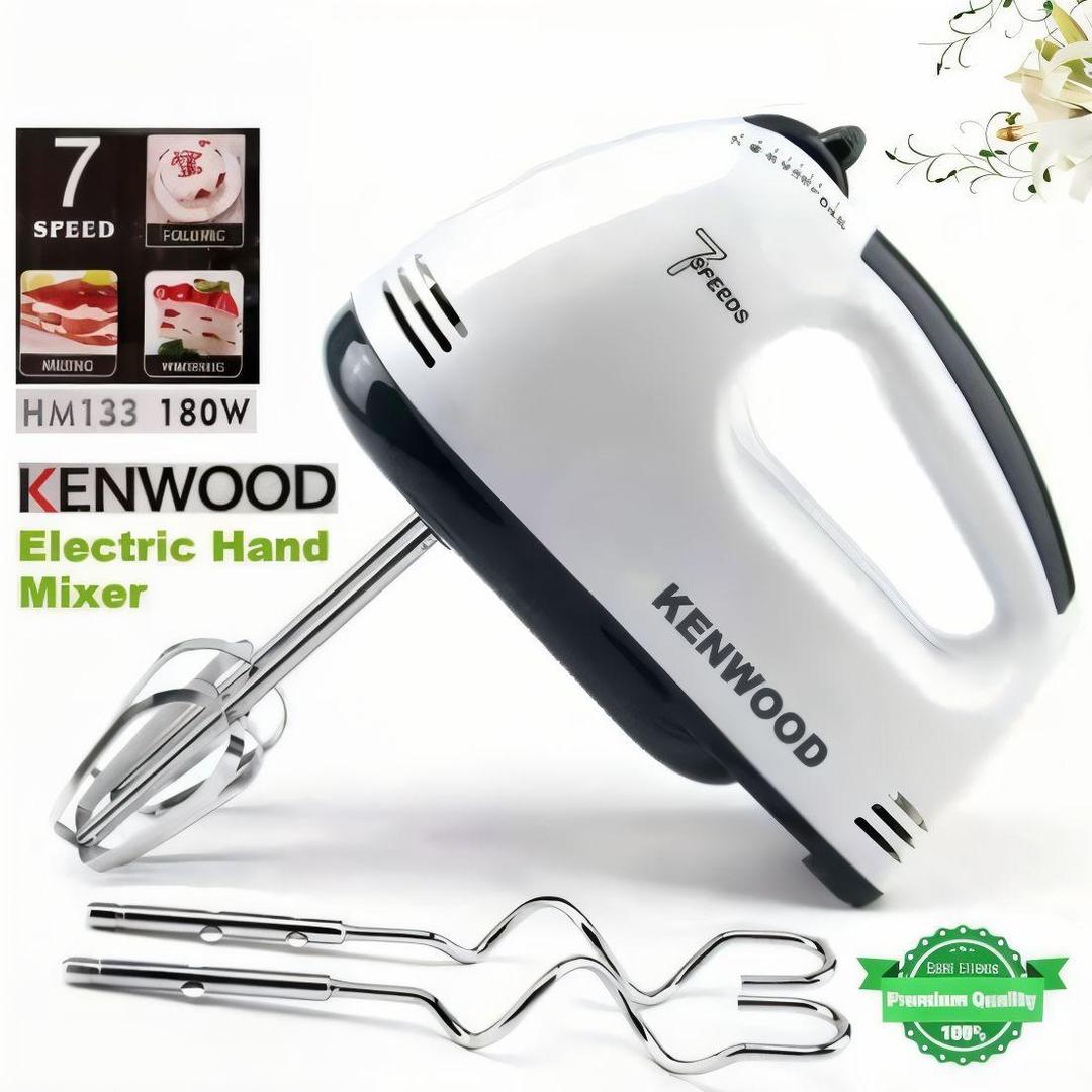 Durable Stainless Steel Hand Mixer - 1 Pc for Everyday Cooking Needs