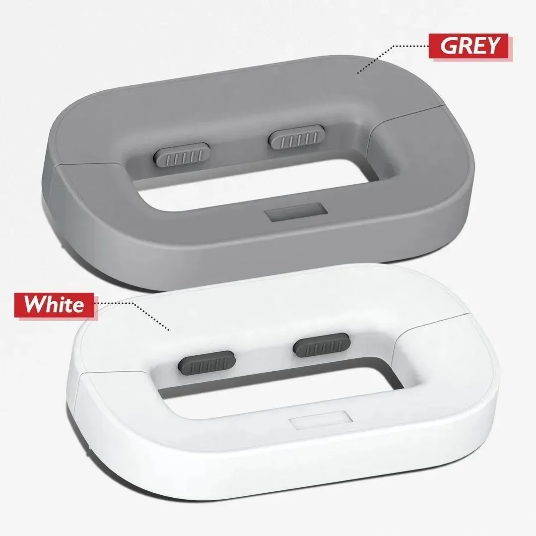 Fridge Lock White ABS One Hand Push for Kitchen Security