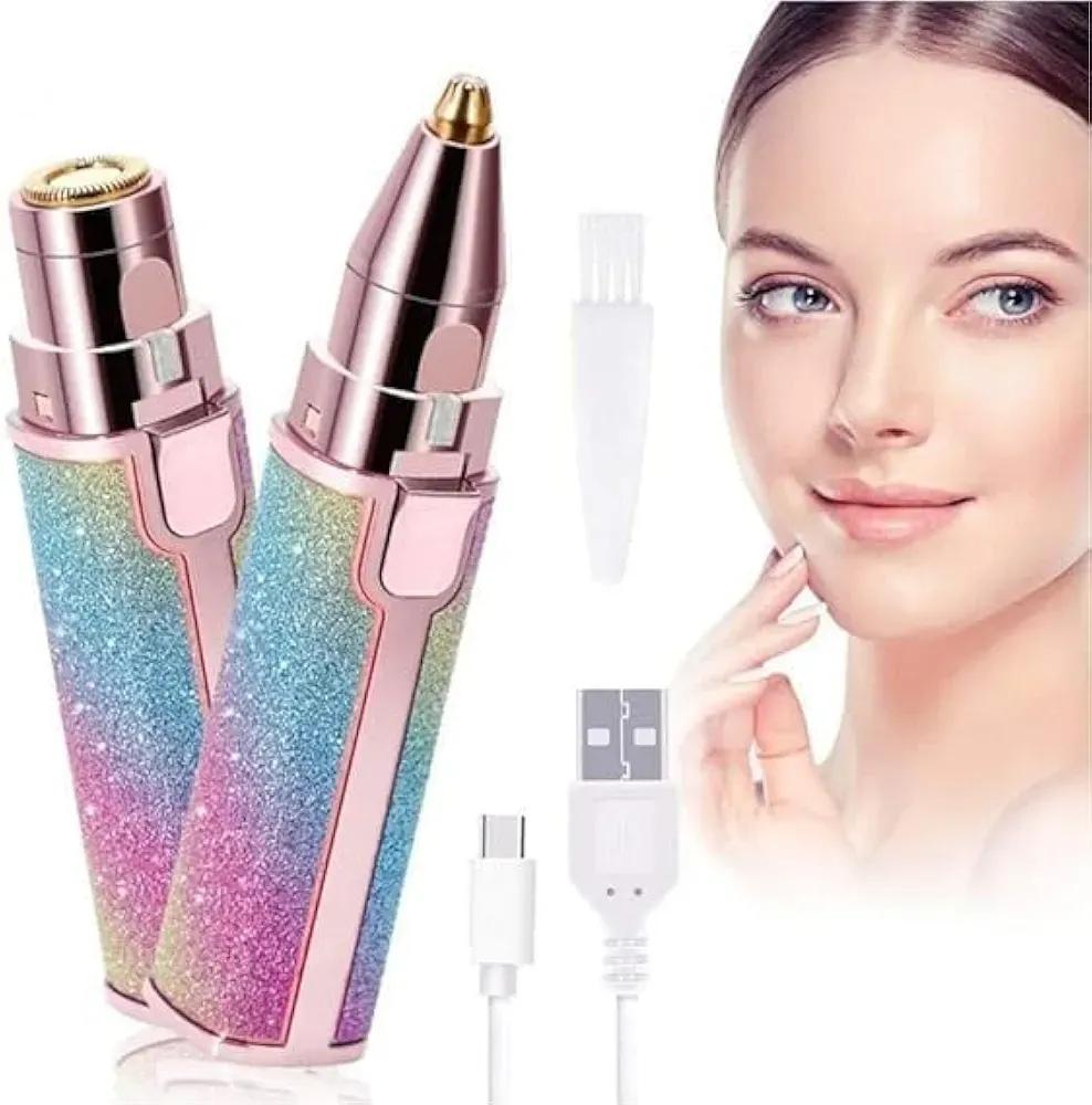 Easy To Clean Design Women's Eyebrow hair air Trimmer