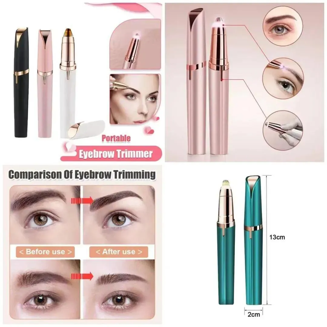 Rechargeable Women Eyebrow Trimmer Portable Easy Clean