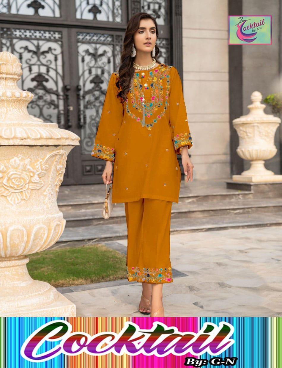 Embroidered Linen Shirt and Trouser Set for Women