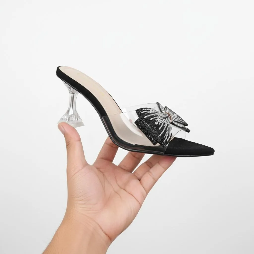 Stylish Women's Formal Heels - Elegant Rexine Design (1 Pcs)