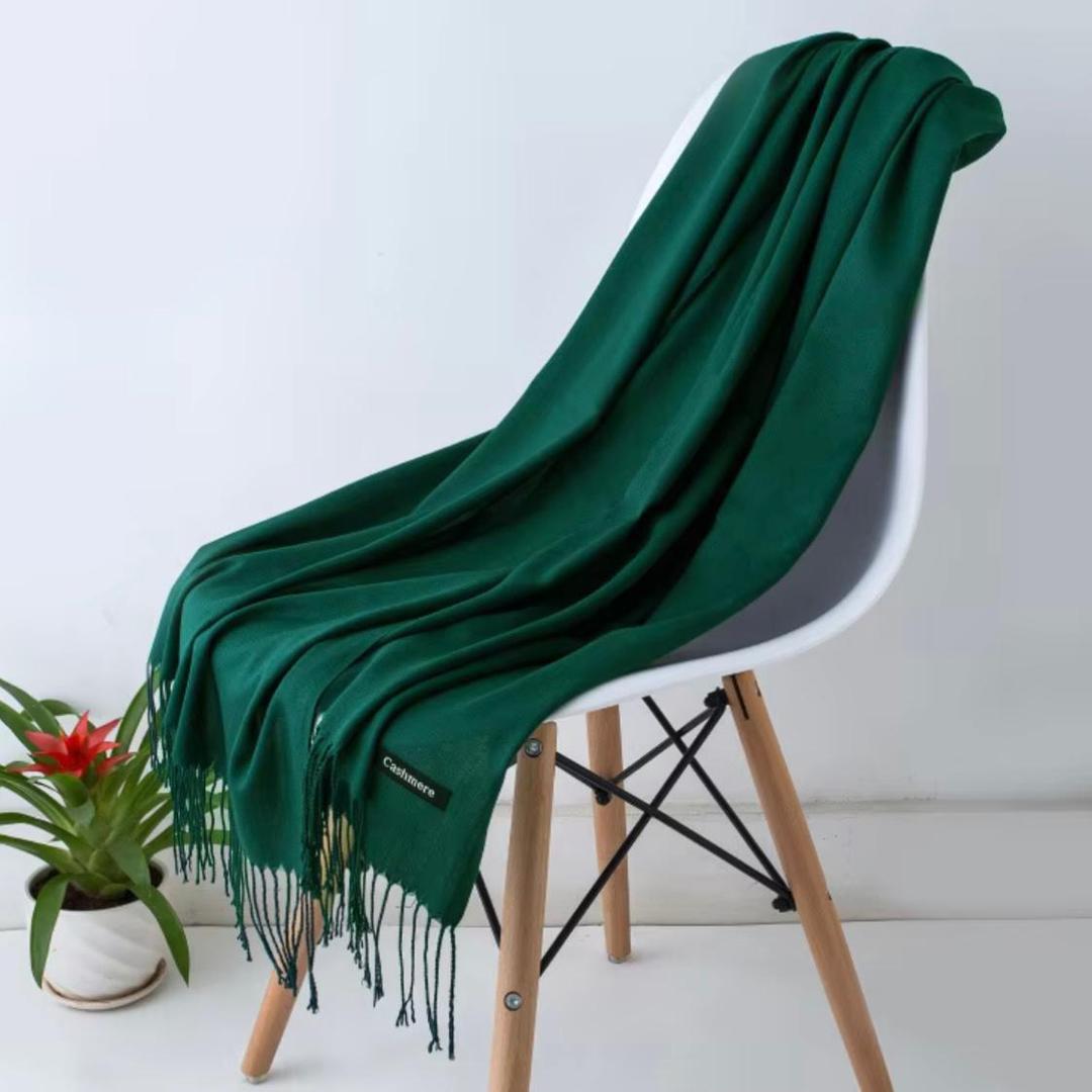 1 Pc Cashmere Plain Stoles