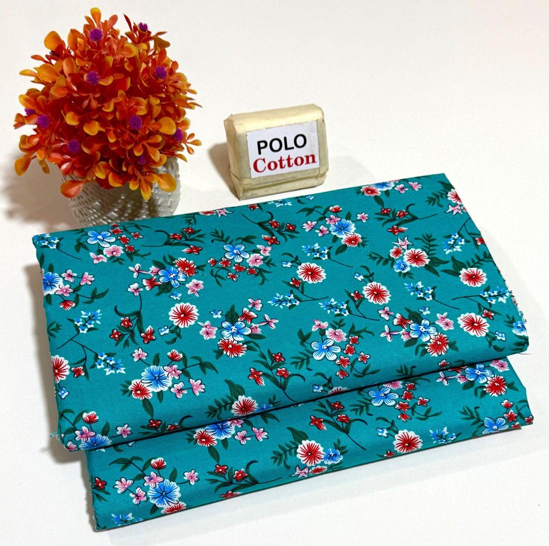 2 Pcs Women's Unstitched Printed Suit