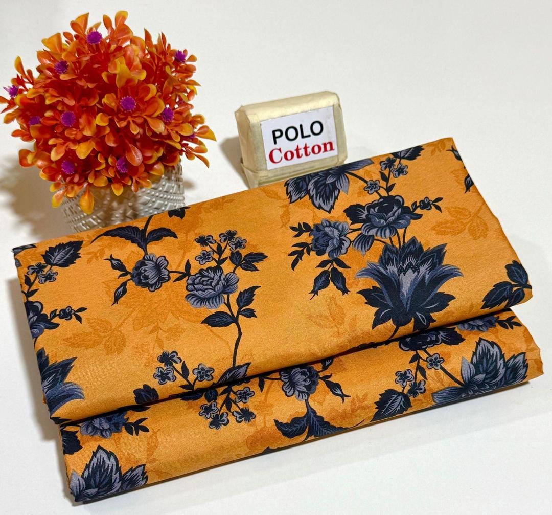 2 Pcs Women's Unstitched Printed Suit