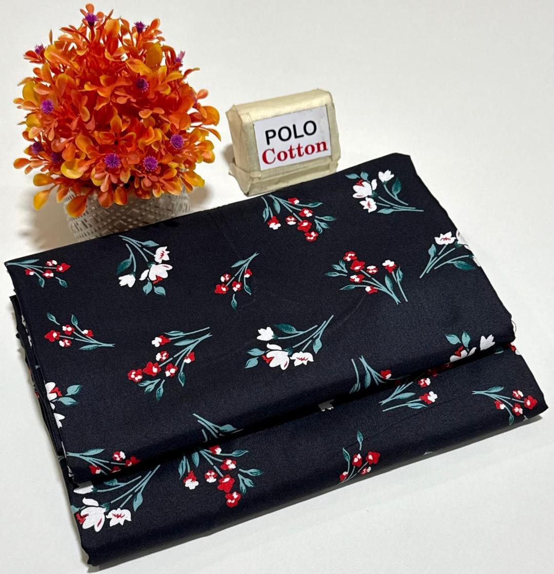 2 Pcs Women's Unstitched Printed Suit