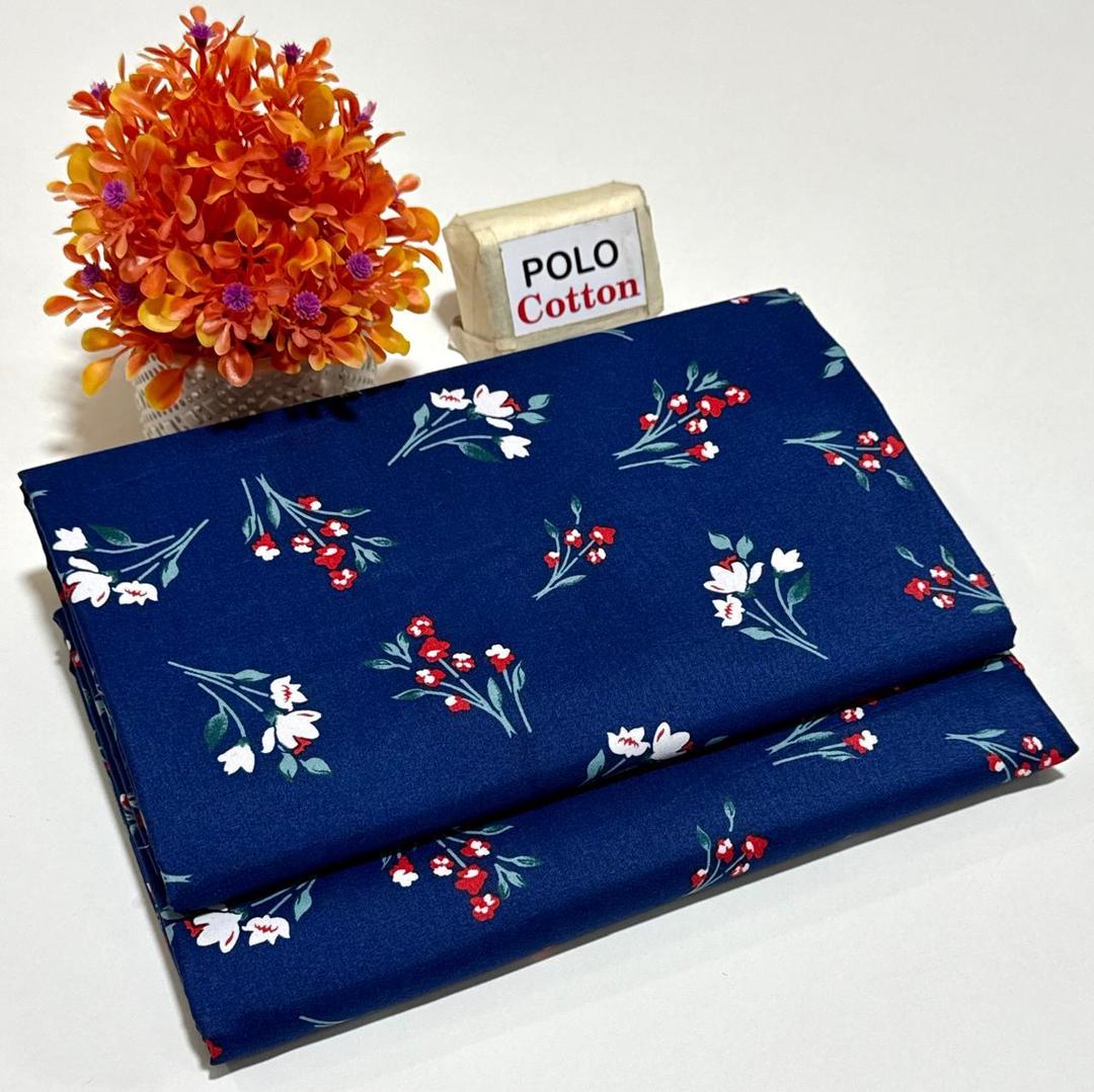 2 Pcs Women's Unstitched Printed Suit