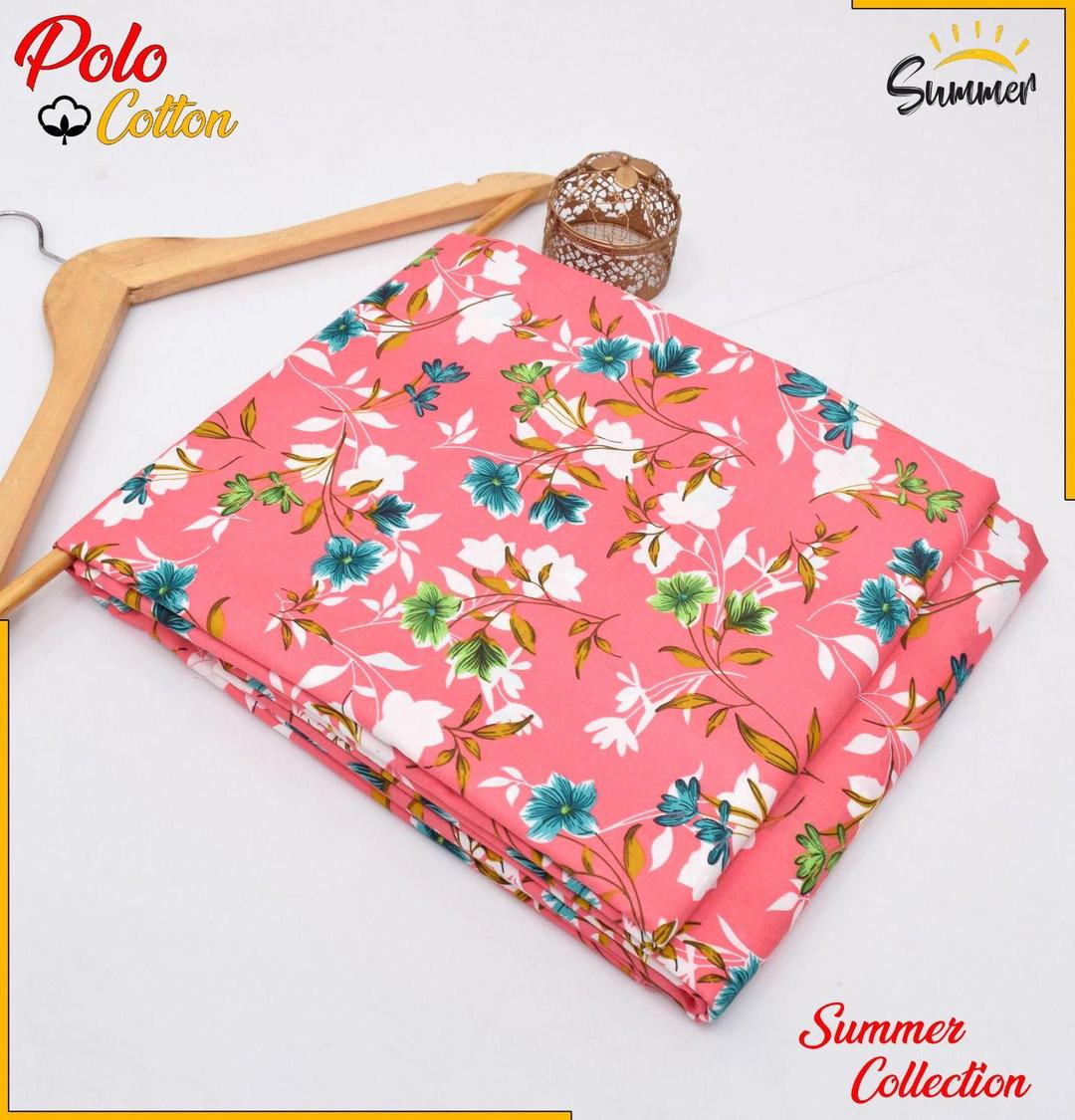 2 Pcs Women's Unstitched Printed Suit