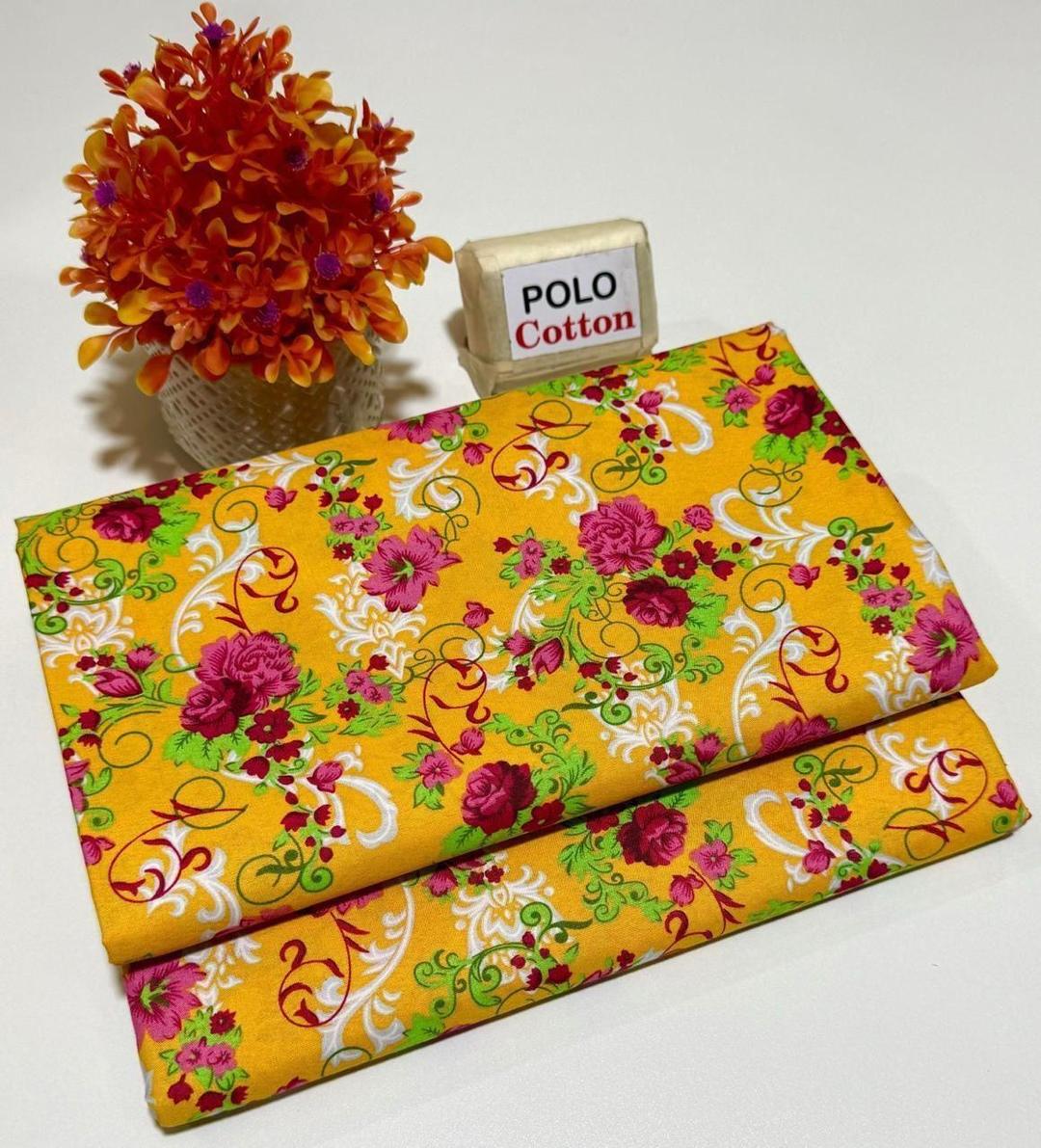 2 Pcs Women's Unstitched Printed Suit