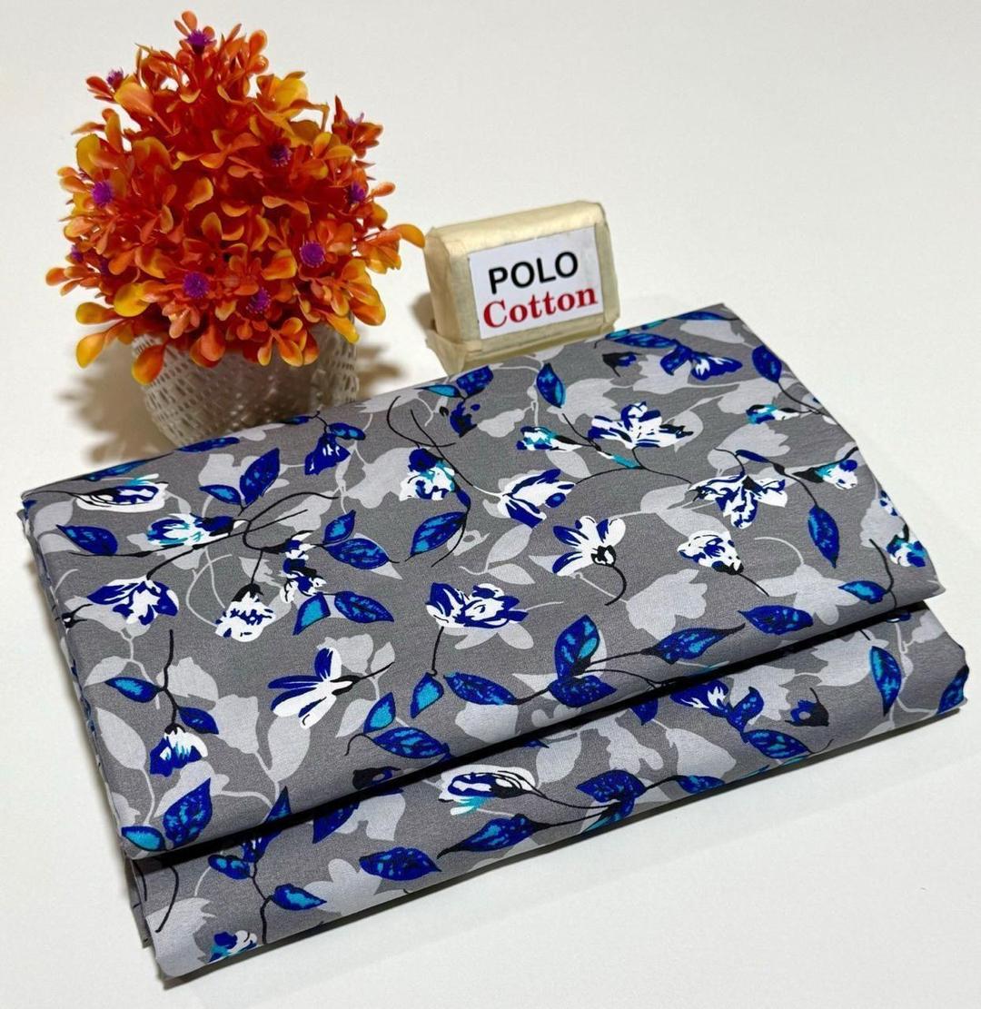 2 Pcs Women's Unstitched Printed Suit