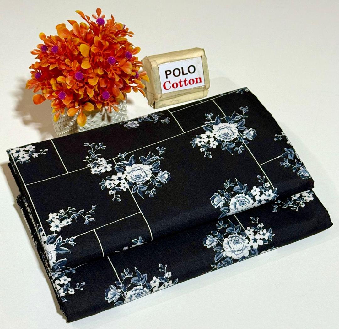 2 Pcs Women's Unstitched Printed Suit