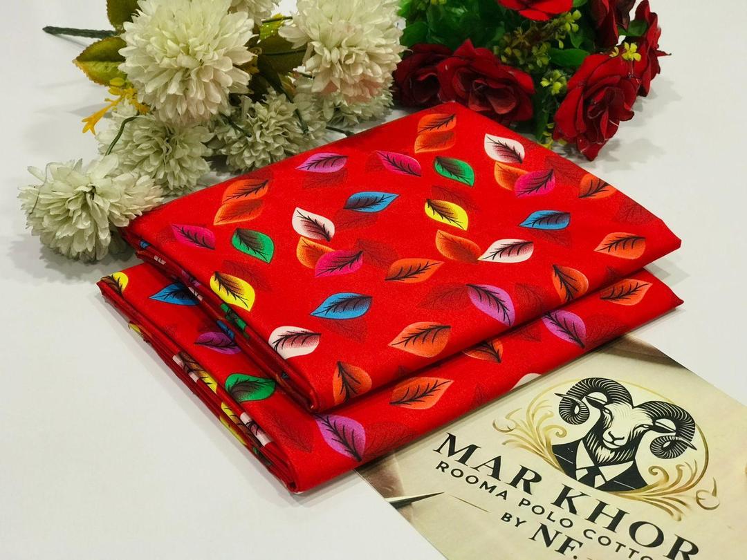 2 Pcs Women's Unstitched Printed Suit