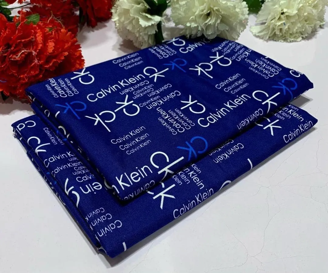 2 Pcs Women's Unstitched Printed Suit