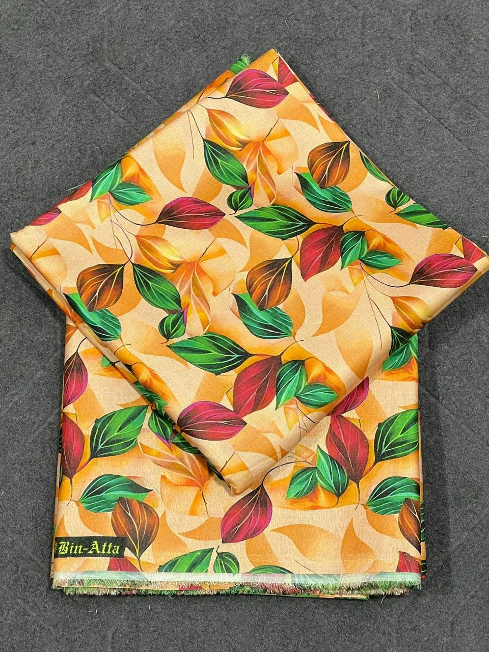 2 Pcs Women's Unstitched Printed Suit