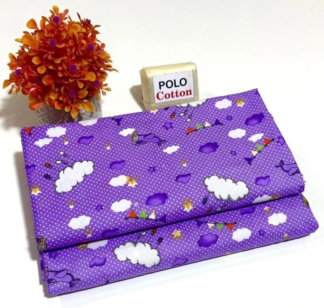 2 Pcs Women's Unstitched Printed Suit