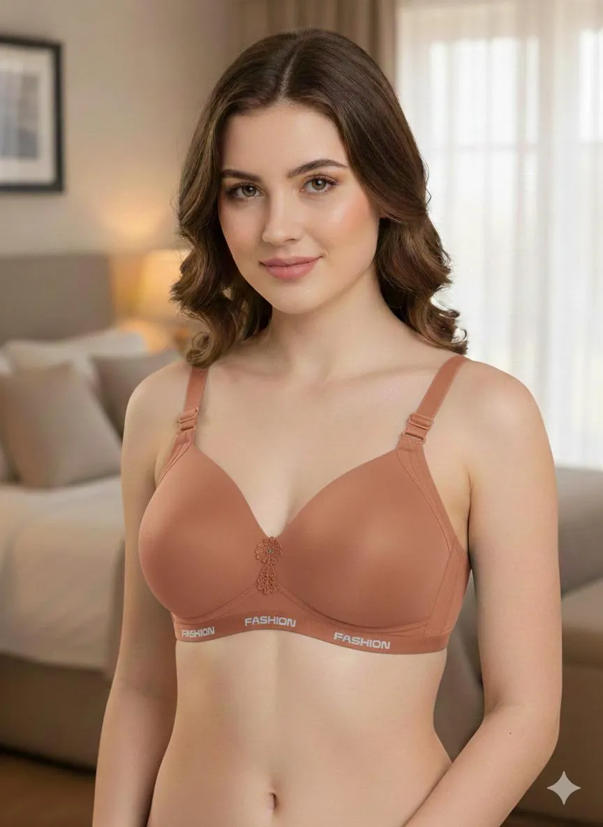 Malai Plain Comfortable And Lightweight Padded Bra