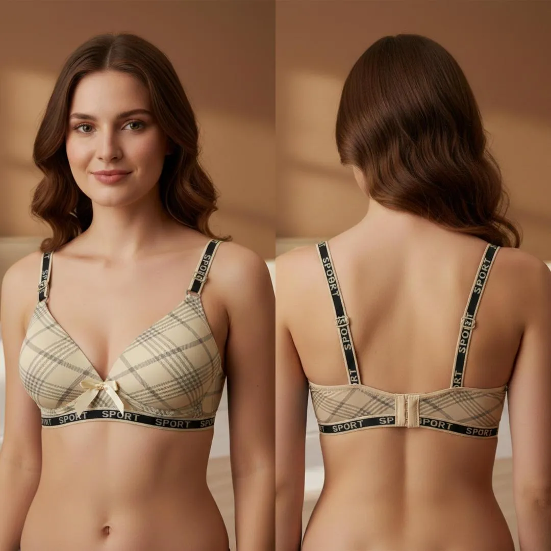Malai Plain Comfortable And Lightweight Padded Bra