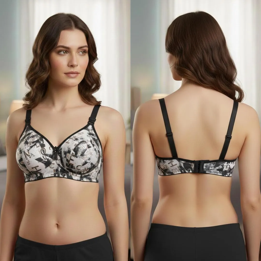Malai Printed Comfortable And Lightweight Padded Bra