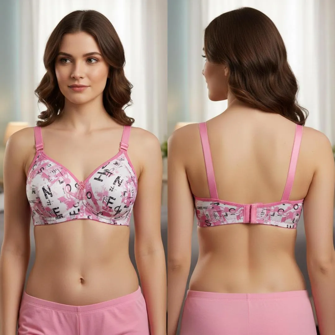 Malai Printed Comfortable And Lightweight Padded Bra