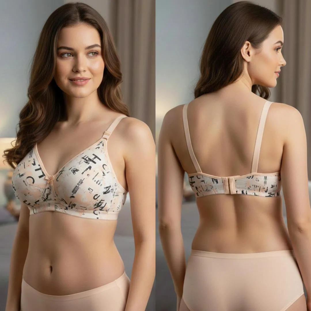 Malai Printed Comfortable And Lightweight Padded Bra