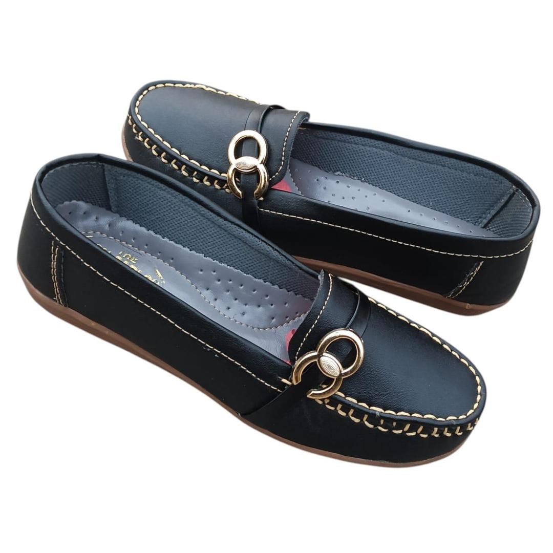 Women's Casual PVC Pumps - Stylish Footwear (1 Pcs)