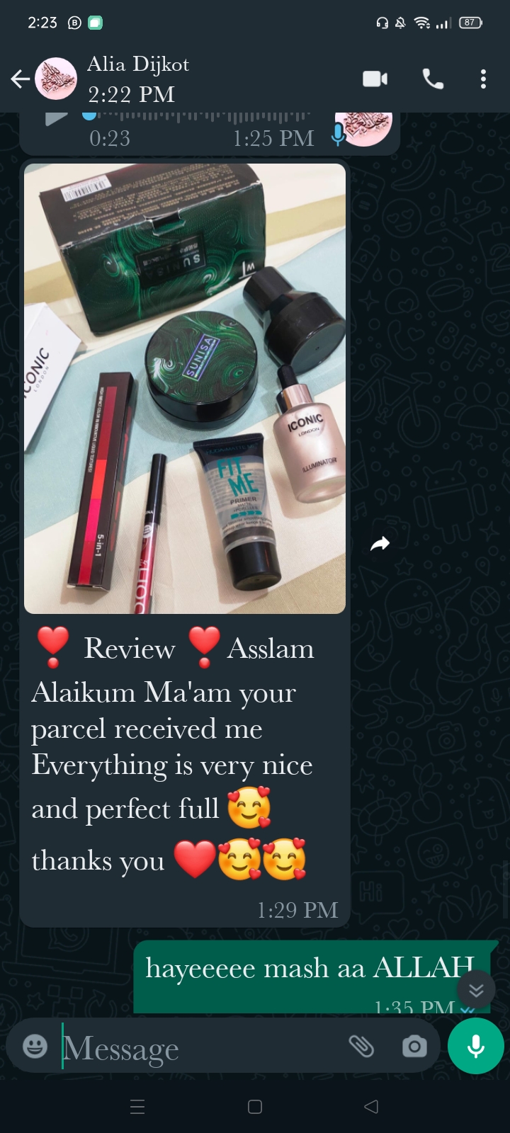 by Areeba Mehmood  review 1