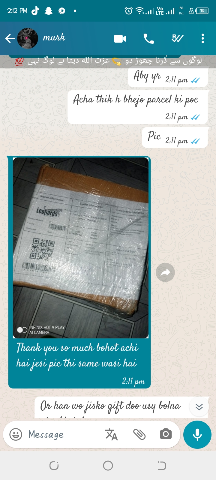 Khushi Brand  review 1