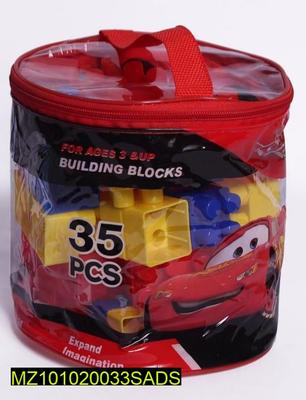35 Pcs Plastic Building Blocks