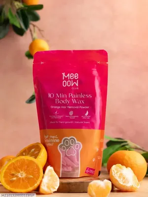 Meow 10 Min Painless Body Wax 50g Orange thumbnail 6