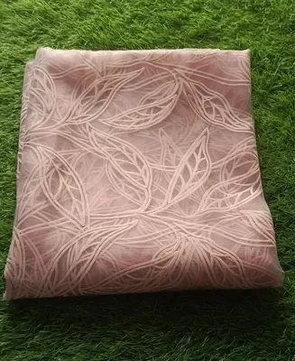 1 Pc Women's Unstitched 3-D Block Printed Shirt thumbnail 2