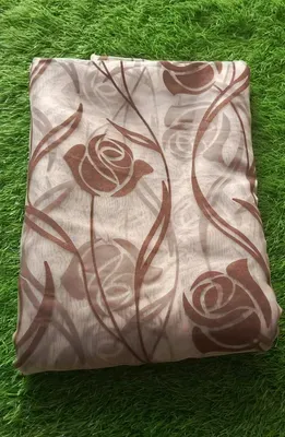 1 Pc Women's Unstitched 3-D Block Printed Shirt thumbnail 2
