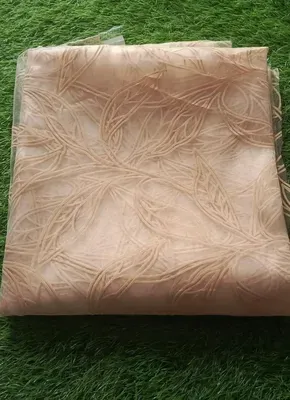 1 Pc Women's Unstitched 3-D Block Printed Shirt thumbnail 2