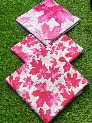 3 Pcs Women's Unstitched Digital Print Suit