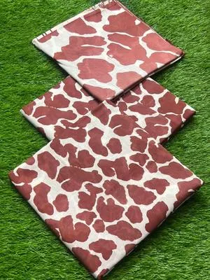 3 Pcs Women's Unstitched Digital Print Suit