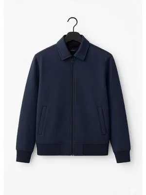 blue cooler Fleece Plain Fleece Jacket