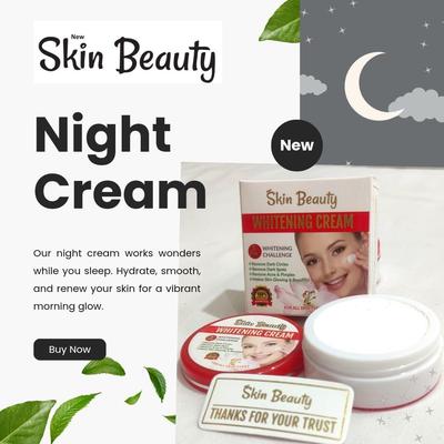 Whitening And Brightening Night Cream - 1 Pcs Multi-Action Skincare