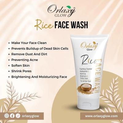 Moon Touch-Rice Face Wash By Orlaxy Glow