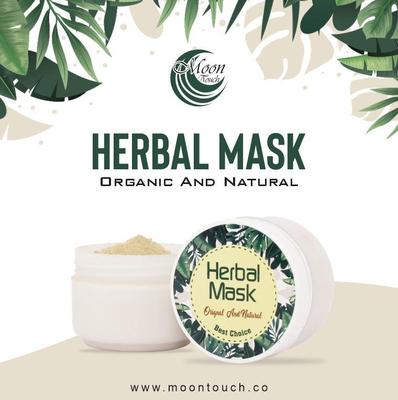 Moon Touch-Anti Acne Herbal Mask Powder + FREE ROSE WATER