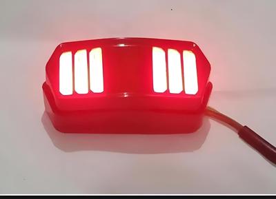 Universal Motorbike Back Light With Indicator DRL 