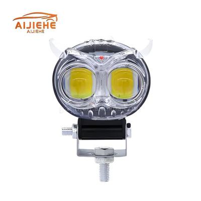Owl Shaped Crystal Multi Color Led Fog Light For Bikes