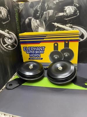 2 Pcs High Sound Elephant Horn for Cars and Bikes - Super Loud and Durable