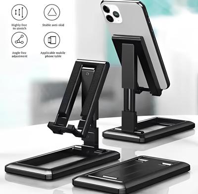 Premium Black ABS Plastic Tripod Stand - 1 Pcs