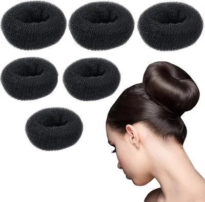 6 Pcs Hair Styling Bun, For Making Hairs Bun