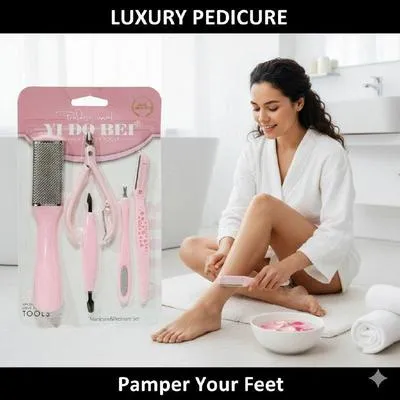 5 Pcs Deep Cleansing Mani Pedi Kit , 1 Pack