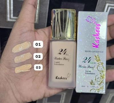 24 Hours Waterproof High Coverage Liquid Foundation