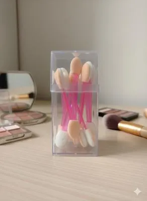 10 Pcs Eyeshadow Blending Brushes, 1 Pack For Doing Makeup