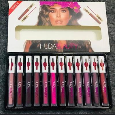 12Pcs Matte Lip Gloss Set