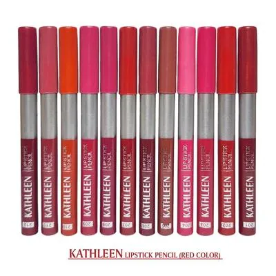 6 Pcs Multicolor High Pigmented Lip Pencil, Smooth Texture 