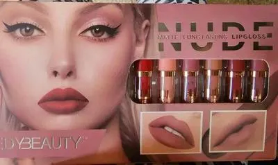 12 Nude Shades High Pigmented Long Lasting Lip Gloss